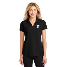 Ladies Dry Zone® Grid Polo - Screen Printed (Left Chest Y Logo w/ STAFF Back)