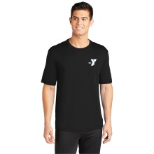 Mens Performance Competitor™ Tee - Screen Printed (Left Chest Y Logo w/ STAFF Back) 