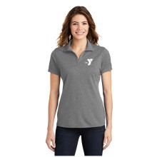 Ladies PosiCharge® RacerMesh™ Polo - Screen Printed (Left Chest Y Logo w/ Personal Trainer Back)