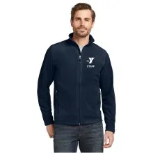 Eddie Bauer® Mens Full-Zip Microfleece Jacket - Embroidered