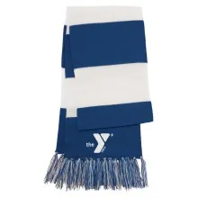 Knit Scarf w/ Embroidered YMCA Logo