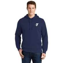 Adult 9oz Soft Ring Spun Fabric/Pullover Hooded Sweatshirt - Screen Printed