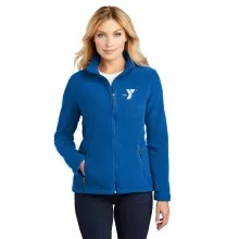 Ladies Polar Fleece Jacket - Embroidered Y Logo