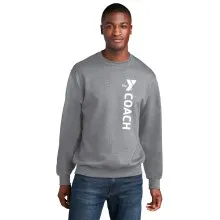 Adult Crewneck Sweatshirt - COACH Screen Print